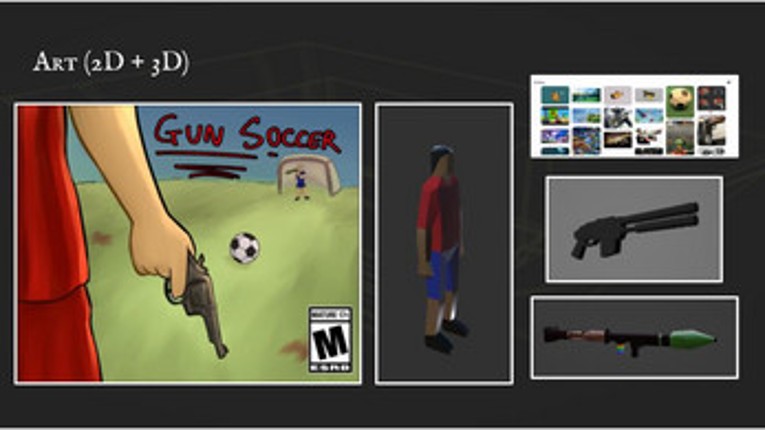 Gun Soccer screenshot