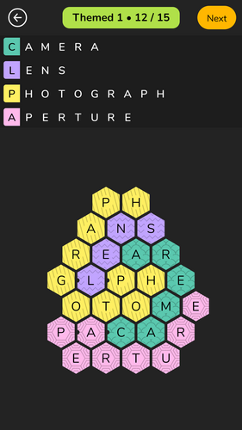 Honeycomb: Word Puzzle screenshot