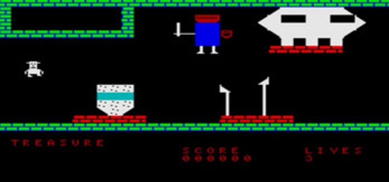 Search for magic staff (ZX Spectrum,Dragon32) Image