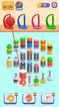 Knit Sorting: Wool Sort Games screenshot
