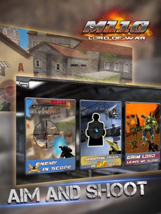 M110 the Sniper Rifle Gun Builder and Shooting Game by ROFLPlay Image