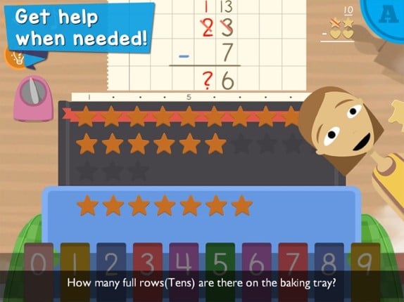 Math Bakery Regrouping screenshot