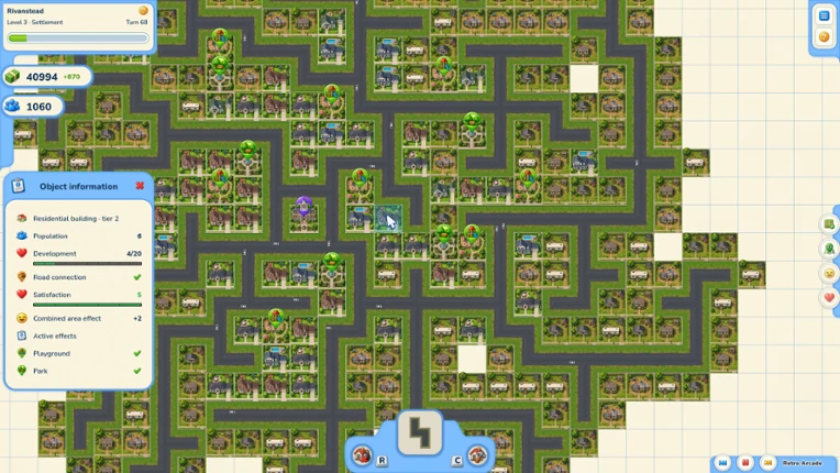 Metromino screenshot