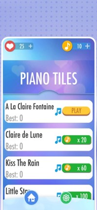 Pink Tiles - Piano Games screenshot