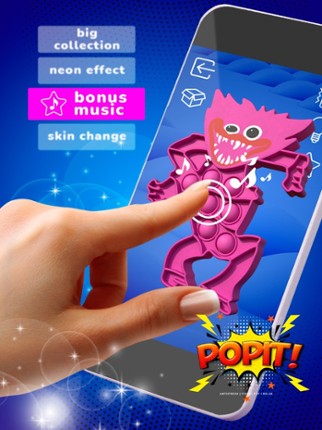 Pop it antistress fidget toy screenshot