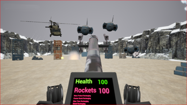 Rocket Commander VR screenshot