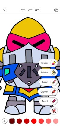 Starz - Brawl Stars Coloring Image