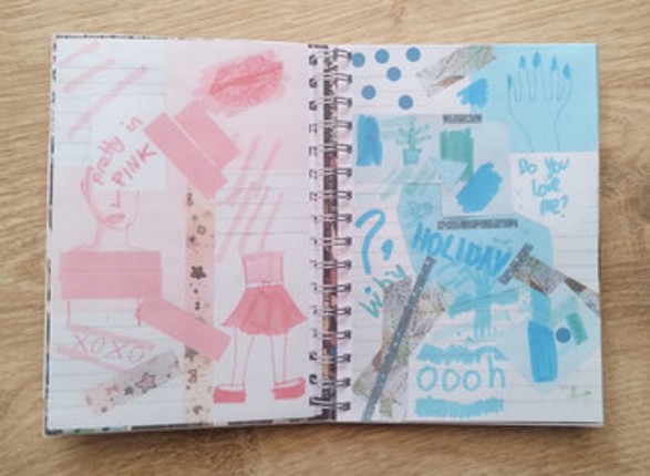 Vent Collages zine screenshot