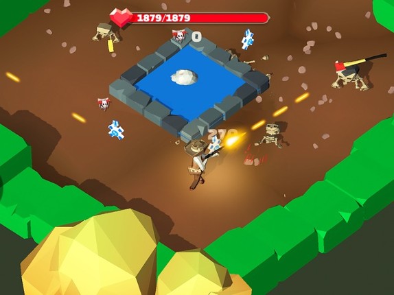 Zombie killer Deadland cowboy screenshot