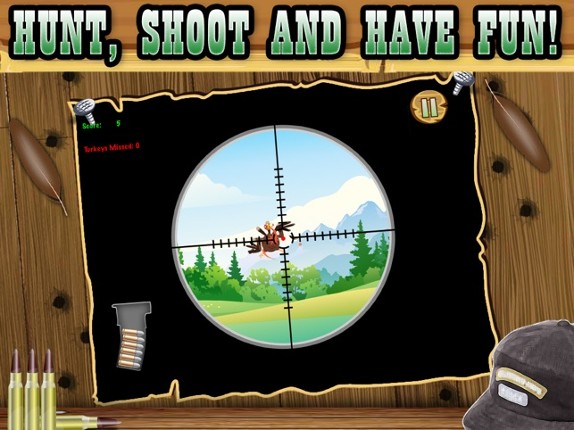 Awesome Turkey Hunting Shooting Game By Top Gun Sniper Hunt Games For Boys FREE screenshot