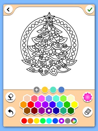 Christmas coloring for all screenshot