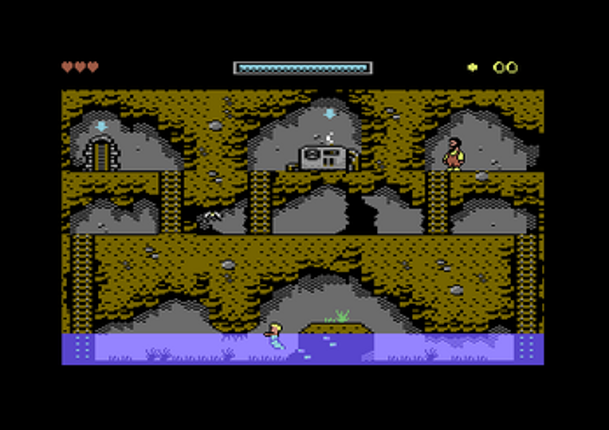 Deathflood: Curse of Oak Island (C64) Image