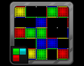 Dots And Boxes Neon Timbiriche Image