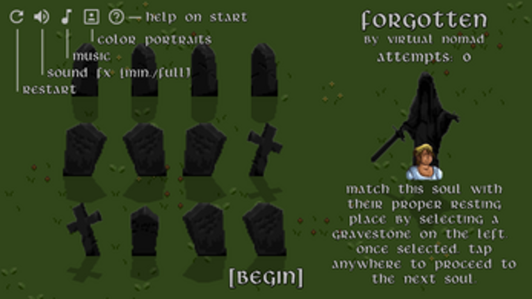 Forgotten - Memory Match screenshot