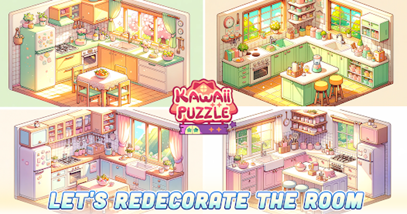 Kawaii Puzzle: Unpacking Decor screenshot