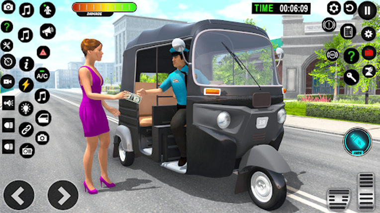 Auto Game: Rickshaw Driving 3D Image