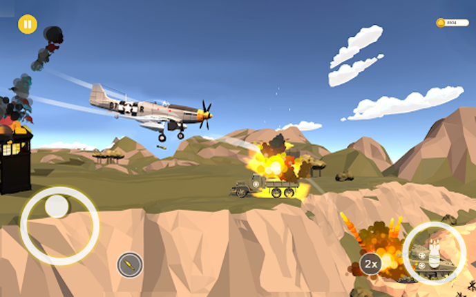 Ace bomber WW2 Warplanes games screenshot