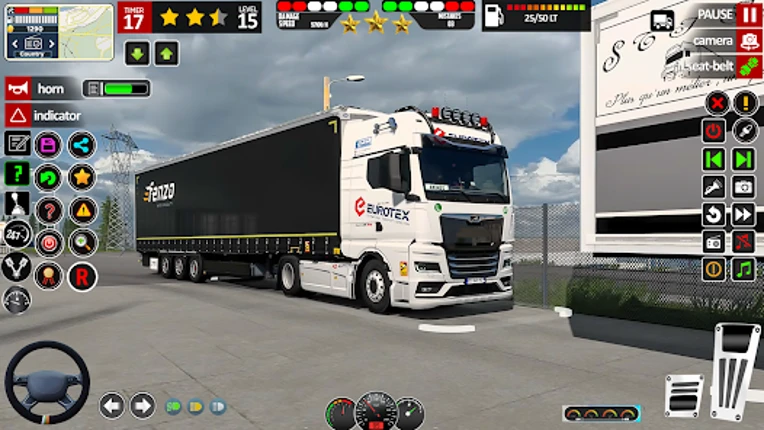 Euro Transport Truck Game Image