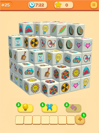 Cube Match 3D Tile Matching screenshot