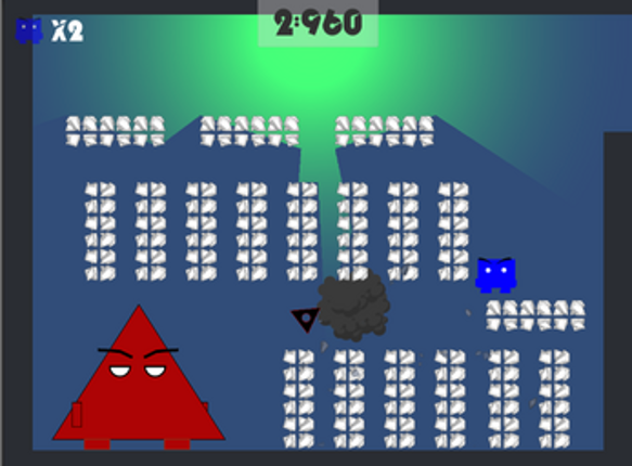 A Blue Ninja Rectangle Image