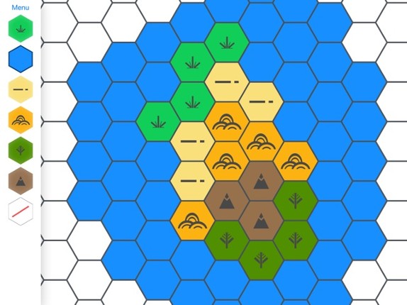 Hex Map Maker screenshot