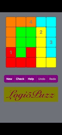 Logi5Puzz - 5x5 jigsaw Sudoku screenshot