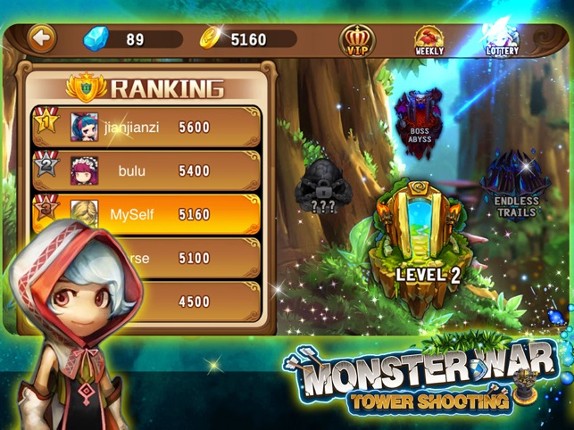 Monster War(Tower Shooting)-Shoot Game Image