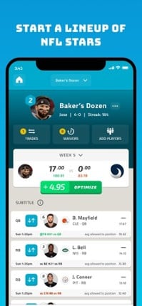 NFL Fantasy Football screenshot