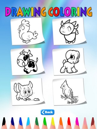 Pet Painting, Coloring and Drawing Animal for Kids Image