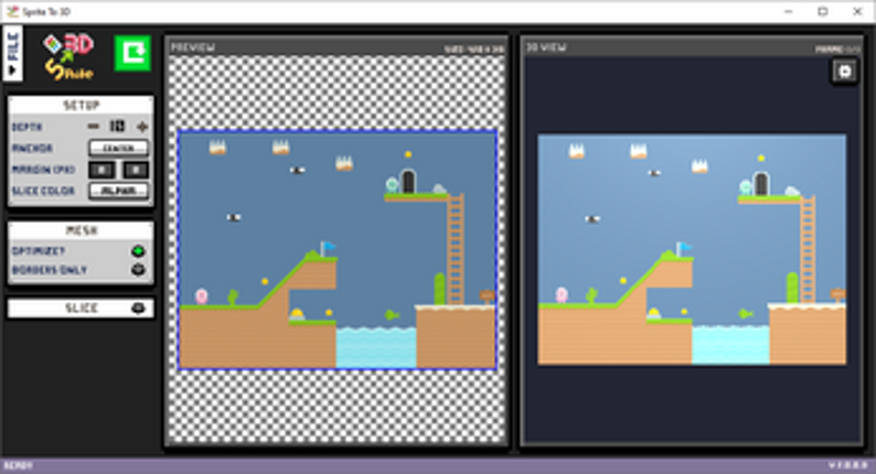 Sprite To 3D Image