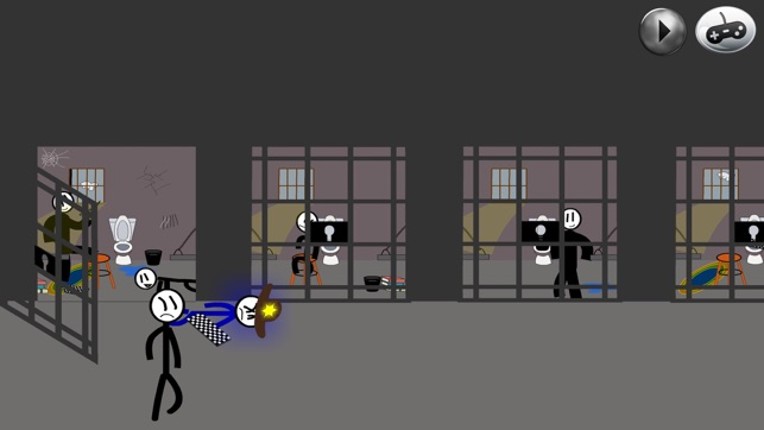 Stickman Prison Fighting screenshot