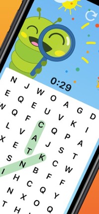 Wormie Word Search screenshot