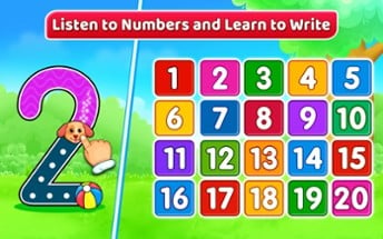 123 Numbers - Count &amp; Tracing Image