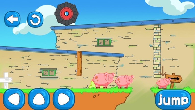 3 Little Pigs way sweet home - free logical thinking games Image