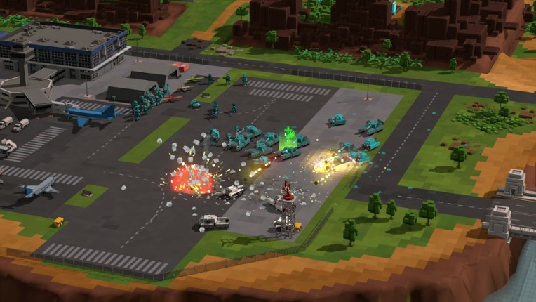 9-Bit Armies: A Bit Too Far screenshot