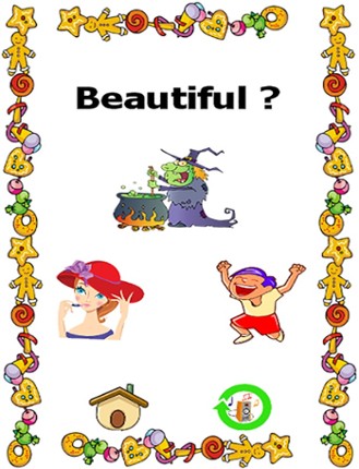 Adjectives games for kindergarden and 1st grade reading screenshot