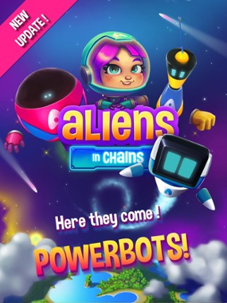 Aliens in Chains Space Puzzle screenshot