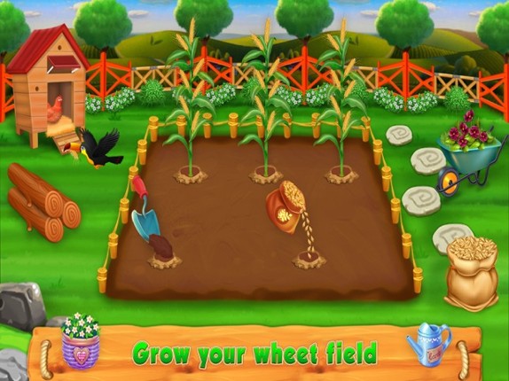 Animal Farming Game-Farm House screenshot