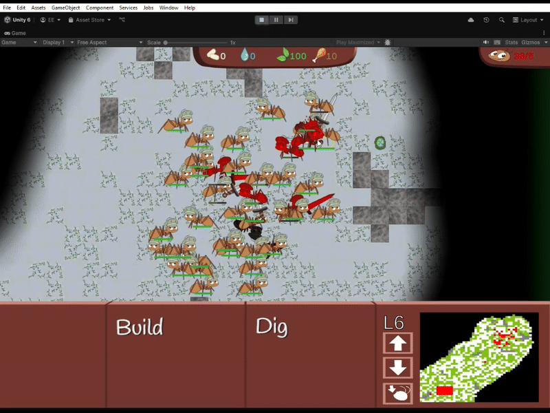 Games like Ant Fortress