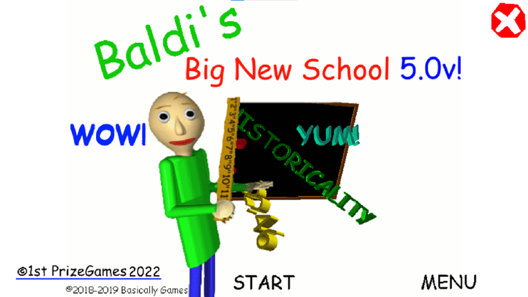 Baldi's Basics Big New School 5.0v! Image