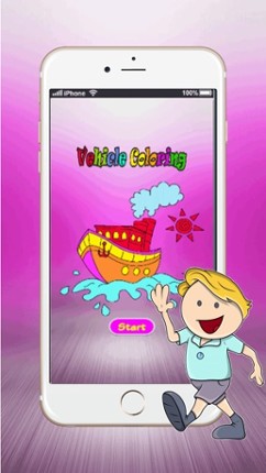 Best Games Education Veihicle Coloring Pages : Learn draw and paint For Kids !Fun screenshot