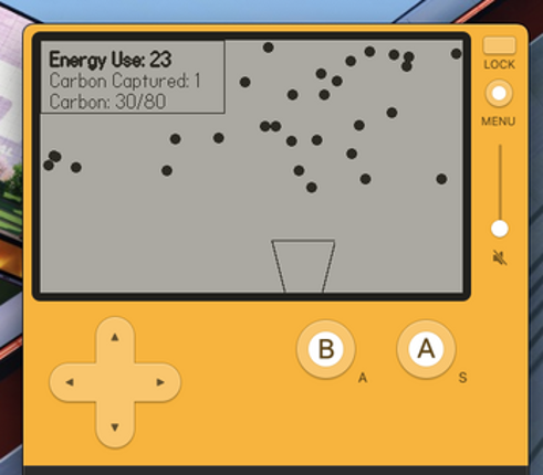 Capture Carbon: A Playdate Game Image