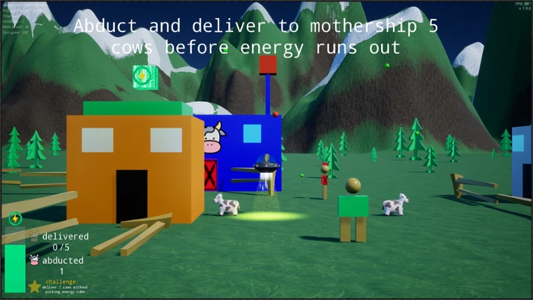 Cow Abduction Frenzy screenshot