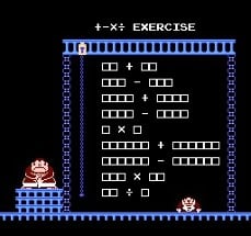 Donkey Kong Jr. Math Image