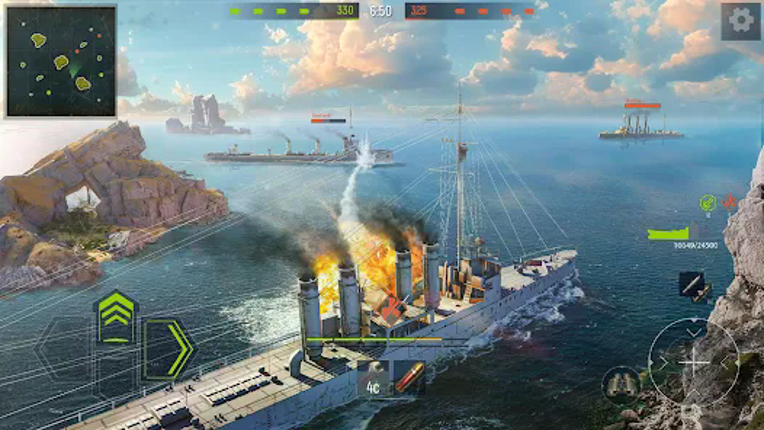 Navy War・Battle warship spiel screenshot