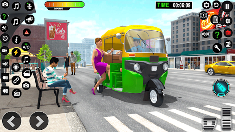 Auto Game: Rickshaw Driving 3D Image