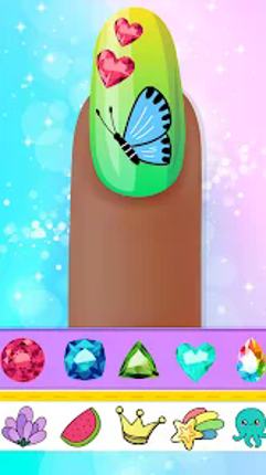 Nail Salon Game Girls Nail art screenshot