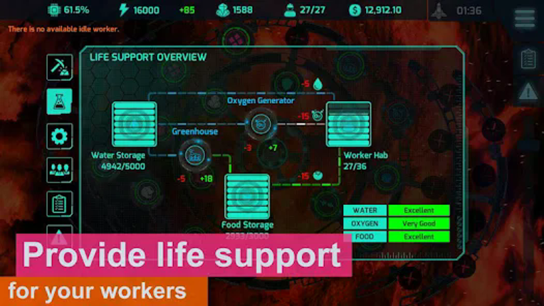 Pantenite Space Mining screenshot