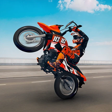 Wheelie Stunt Moto Ride Master Image