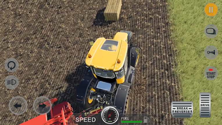 Village Driving Tractor Games Image